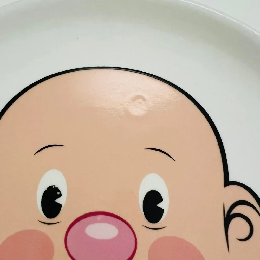 FRED & FRIENDS Plays With His Food Ceramic Plates, Set of 2